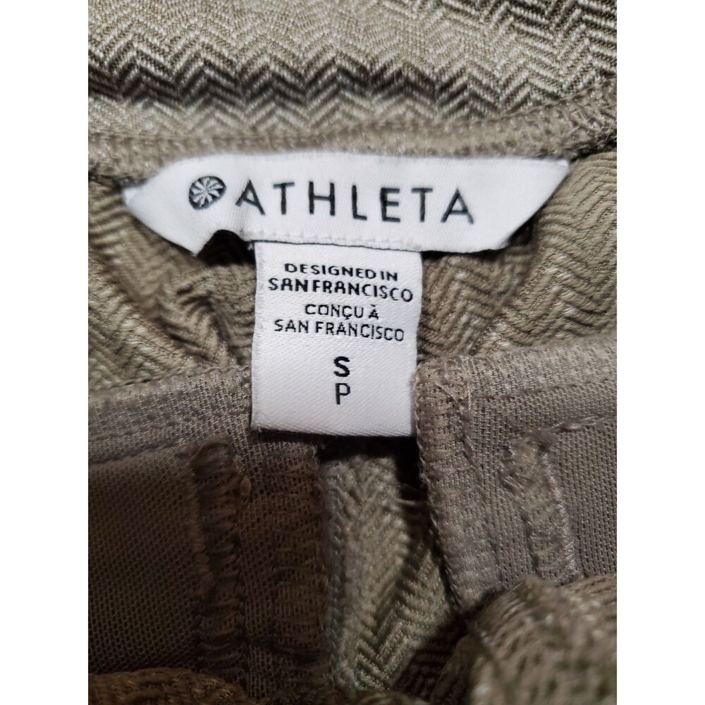 Athleta Womens S Delancey Skyline High Rise Herringbone Legging Athleisure EUC - Picture 5 of 14